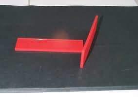 Рихтовочная пластина Bistrong (100x32x3 мм, красный) - фото 1 - id-p120468018
