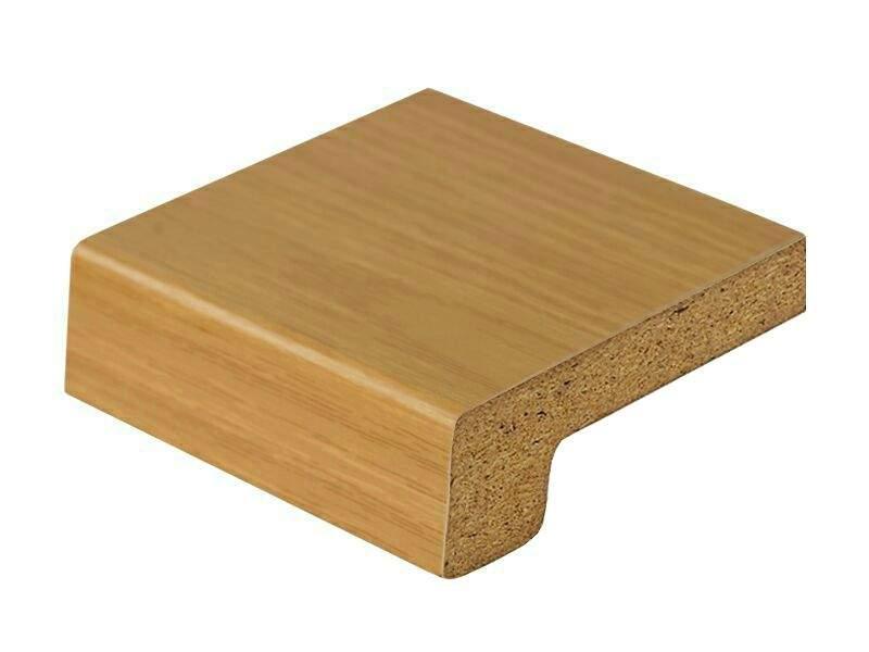 Подоконник деревянный Werzalit Exclusiv (600 мм, 2 капиноса, светлый дуб) - фото 2 - id-p120468618