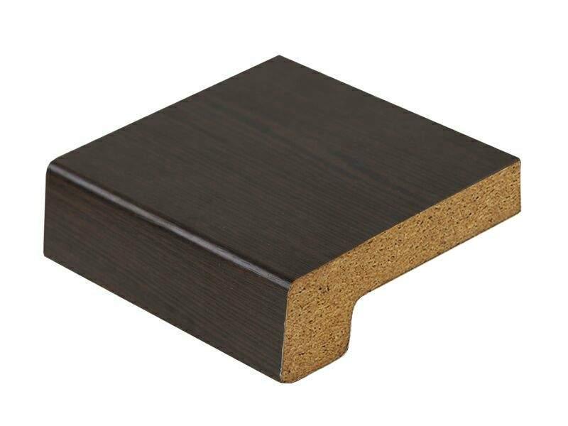 Подоконник деревянный Werzalit Exclusiv (600 мм, 2 капиноса, венге) - фото 2 - id-p120468625