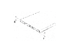 Подоконник пластиковый Moeller LD-S 30 (250 мм, карарский мрамор глянец), фото 3
