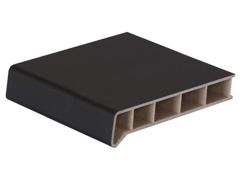 Подоконник пластиковый Moeller LD-S 30 (250 мм, черный ультрамат [clean-touch]) - фото 2 - id-p120468809