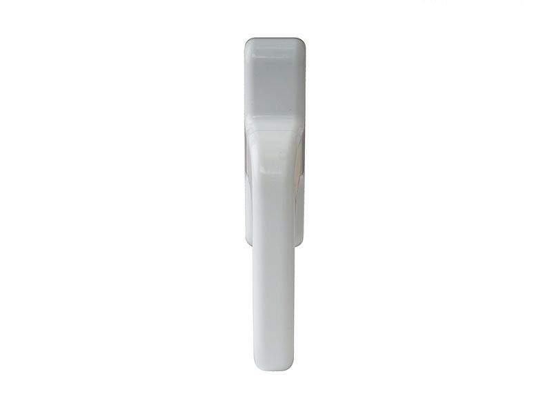 Ручка алюминиевого окна EURO E-line с блокиратором, белая RAL9010, 01090410000TB - фото 2 - id-p120468907
