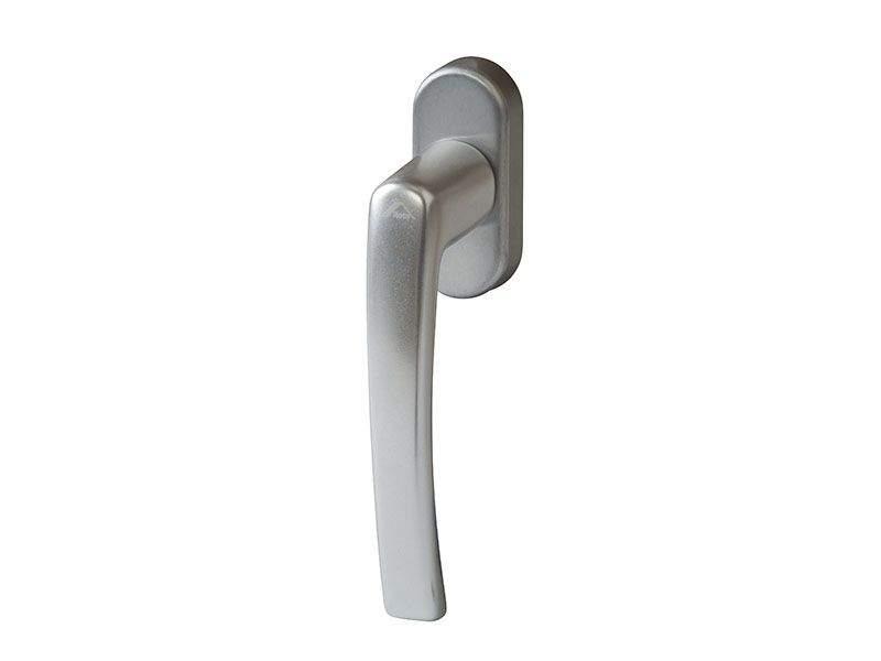 Нажимной гарнитур для балконных дверей Roto Line (серебро) - фото 2 - id-p120468950