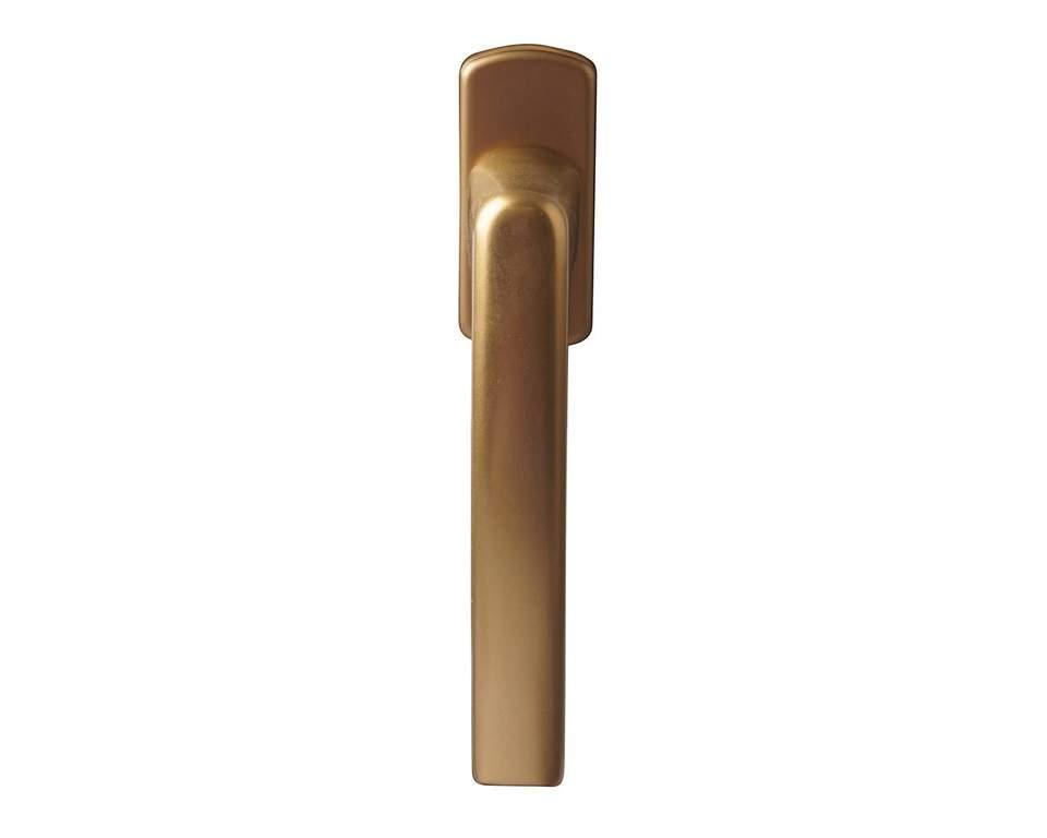 Ручка для окон из ПВХ MACO Rhapsody (Штифт=35 мм, 45°, светлая бронза) - фото 2 - id-p120468974