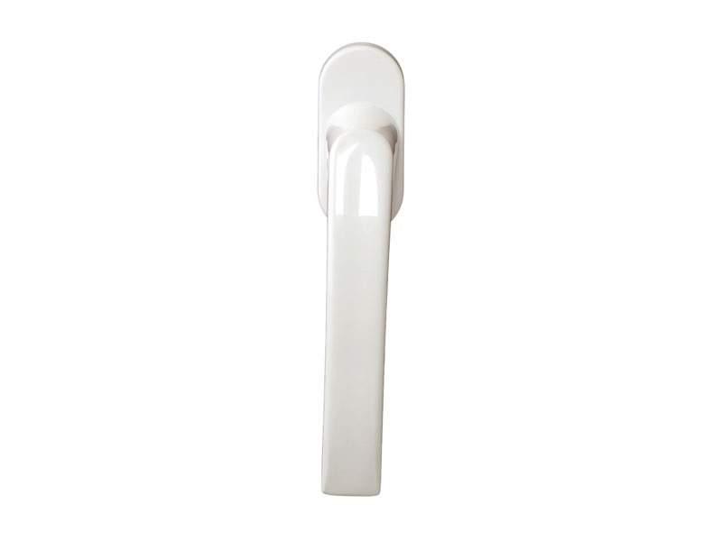 Ручка для окон из ПВХ FAM (Штифт=40 мм, 45°, пластик, белый) - фото 2 - id-p120469042