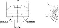 Изолятор термостойкий (Буса НИЮП 757528.017)