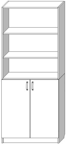 Шкаф для учебных пособий ШКЛУ-11с - фото 4 - id-p7553436