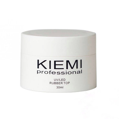 Каучуковый топ Kiemi Professional RUBBER TOP GLOSS, 30 мл.