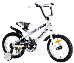 Велосипед детский Nameless SPORT 14" бело-черный