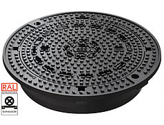 Канализационный люк чугунный ACO Bituplan (круглый, 600мм)