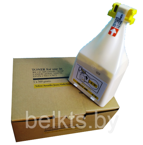 Картридж для Ricoh Aficio MPC6501/7501 Yellow (Tomoegawa)