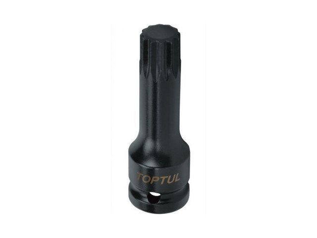 Головка ударн. 1/2" 77мм SPLINE M14 TOPTUL (KADB1614L) (Длина - 77 мм.)