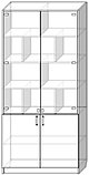 Шкаф для учебных пособий ШКЛУ-10, фото 2