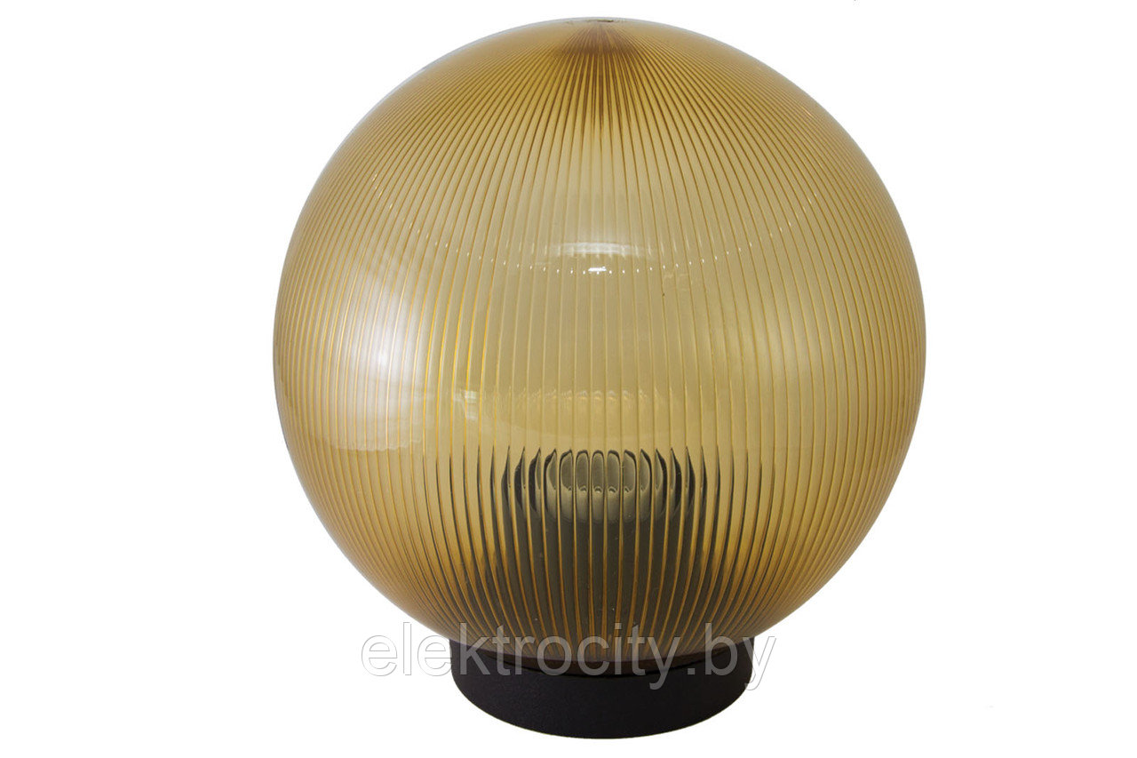 Светильник НТУ 02-100-354 шар золотой с огранкой d=350 мм TDM - фото 1 - id-p120522813