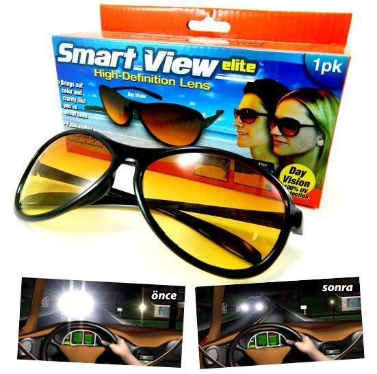 Солнцезащитные, антибликовые очки для спортсменов и водителей SMART VIEW ELITE - фото 1 - id-p120522931