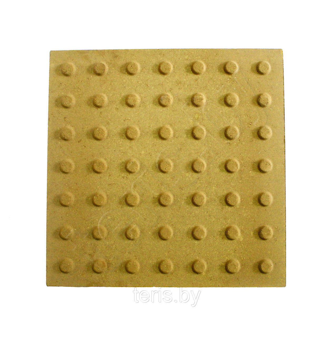 Тактильная плитка усеченный конус 40*40*6см (желтая) без учета рифа - фото 2 - id-p120523432
