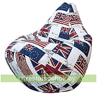 Кресло мешок Груша Британский Флаг А10