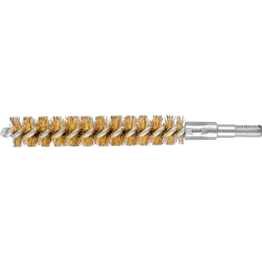 Щетка трубчатая 13 мм с резьбой, для мягких и цветных металлов  IBU 1380/M6 MES 0,20