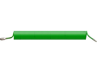 Шланг полиэт. спиральный ф 6,5/10 мм с быстросъемн. соед. ECO (длина 15 м)