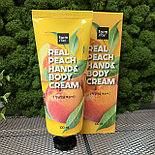 Крем для рук и тела с экстрактом персика FarmStay Real Peach Hand & Body Cream, 100 мл, фото 2