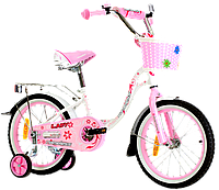 Велосипед детский Nameless Lady 20" бело-розовый
