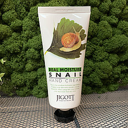 Крем для рук с муцином улитки Jigott Real Moisture Snail Hand Cream, 100 мл