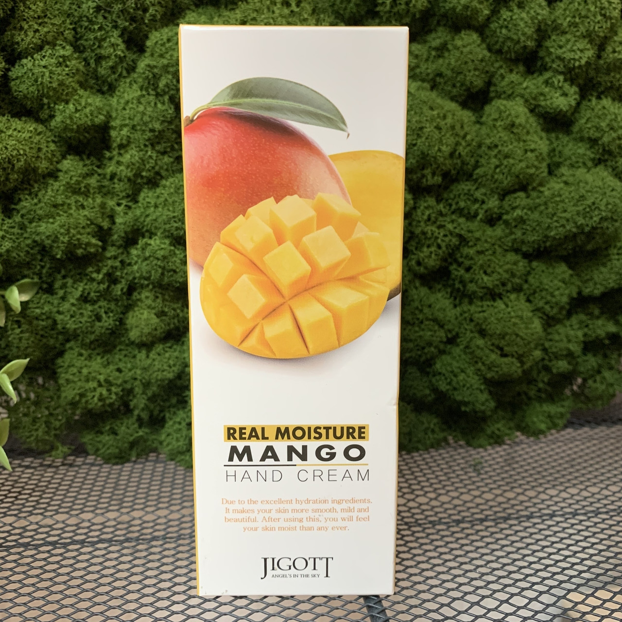 Крем для рук с манго Jigott Real Moisture Mango Hand Cream, 100 мл - фото 1 - id-p120533878