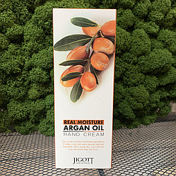 Крем для рук с аргановым маслом Jigott Real Moisture Argan Oil Hand Cream, 100 мл