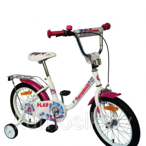 Велосипед детский Nameless PLAY 20" бело-фиолетовый