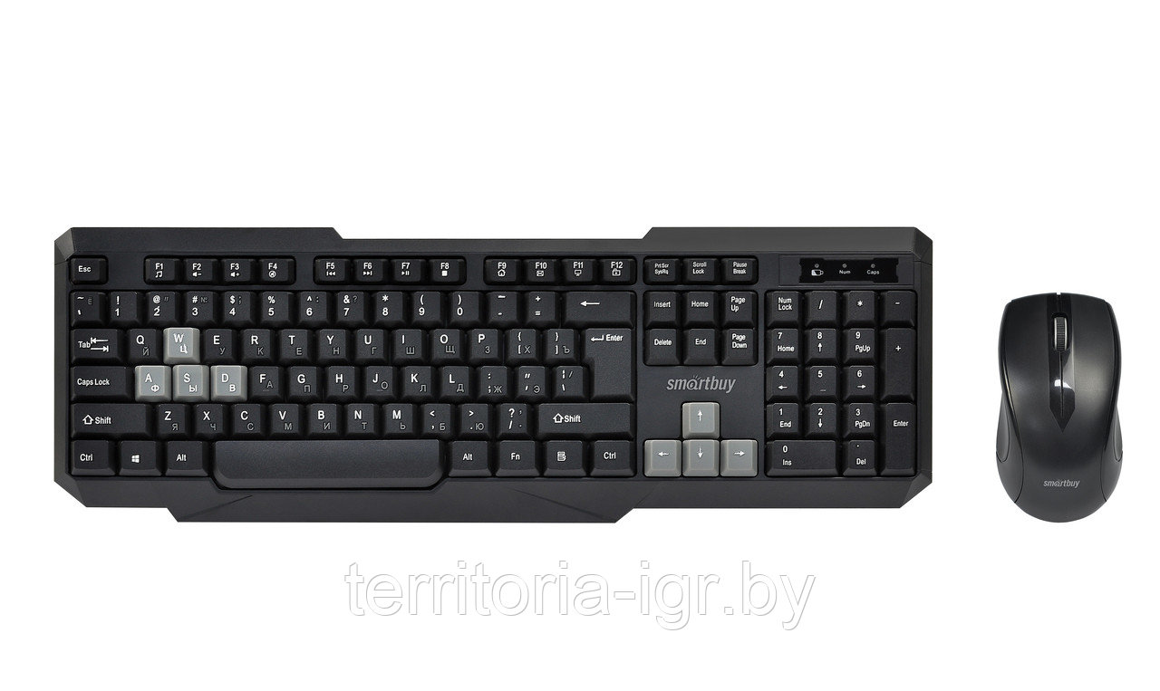 Беспроводной комплект клавиатура + мышь SBC-230346AG-KG Smartbuy - фото 2 - id-p120540840