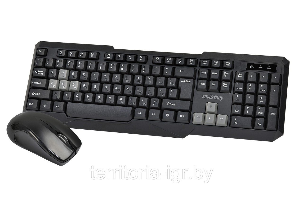Беспроводной комплект клавиатура + мышь SBC-230346AG-KG Smartbuy - фото 3 - id-p120540840