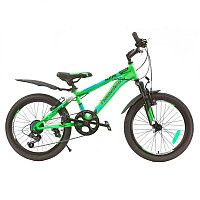 Подростковый велосипед Nameless S2000 20" Зелено-голубой