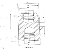 Изолятор ИО-6-3,75 не армированный