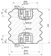 Изолятор опорный ИОР-10-7,5 III УХЛ2