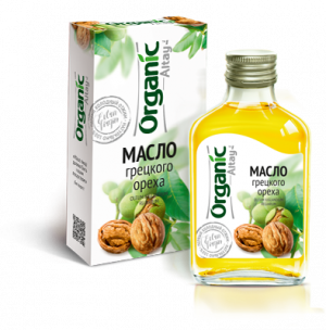 Масло грецкого ореха Organic Altay, 100 мл. (Россия)