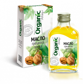 Масло грецкого ореха Organic Altay, 100 мл. (Россия)