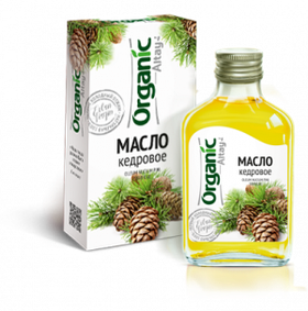 Кедровое масло Organic Altay, 100 мл. (Россия)