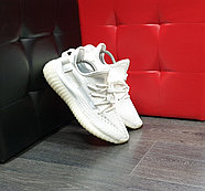 Кроссовки Adidas Yeezy Boost 350 V2 All White, фото 4