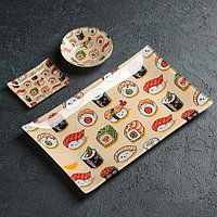 Подарочный набор для суши «Праздничные роллы» 3 предмета