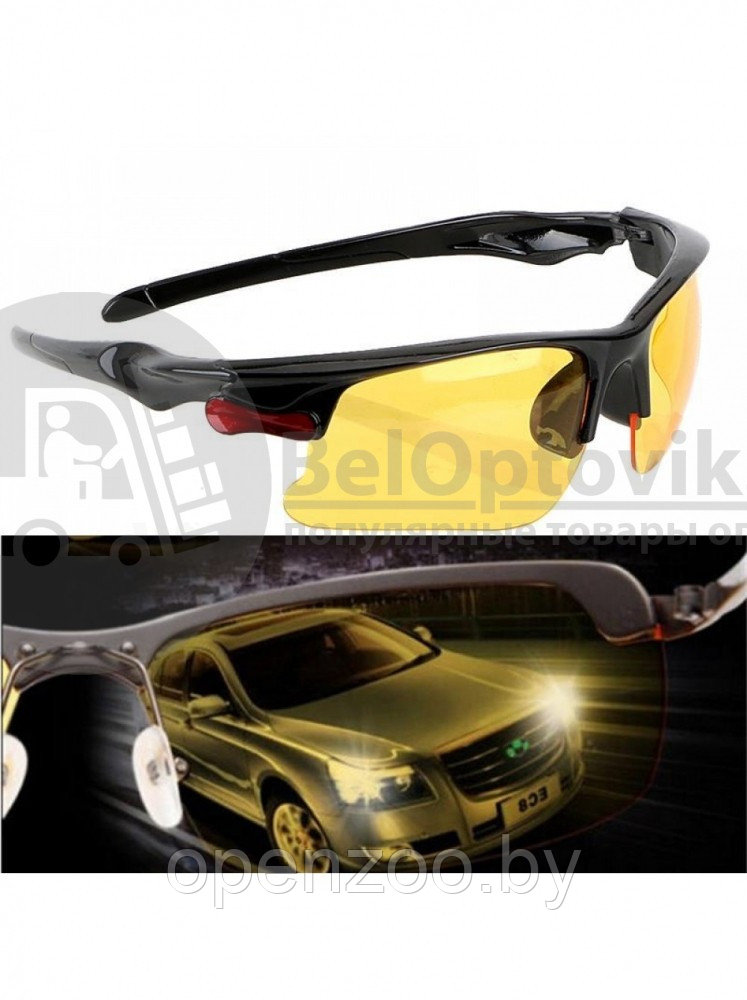 Антибликовые очки для водителей Tac Glasses Night Vision - фото 4 - id-p120566239