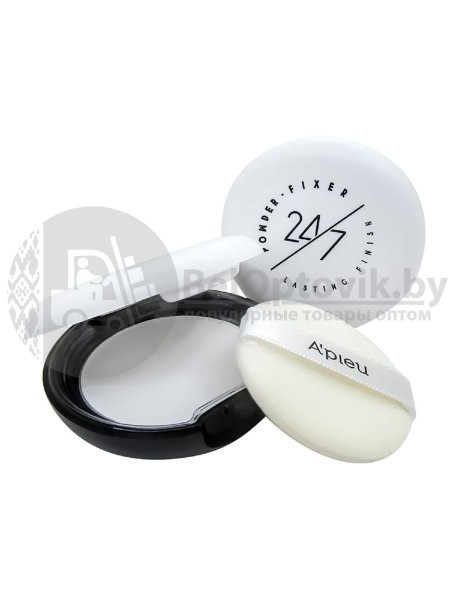 Бесцветная пудра - фиксатор для макияжа APieu 24/7 Powder Fixer, 10гр Original Korea - фото 4 - id-p120570510
