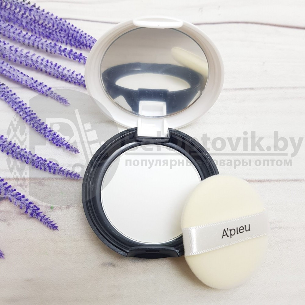 Бесцветная пудра - фиксатор для макияжа APieu 24/7 Powder Fixer, 10гр Original Korea - фото 6 - id-p120570510