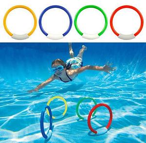 Набор колец для подводного плавания 4шт.