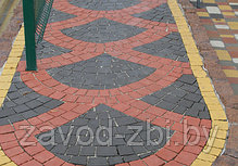 Плитка тротуарная "Креатив" красная, фото 2