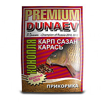 "DUNAEV-PREMIUM" 1кг Карп-Сазан Конопля