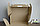 Коробка с прозрачным окном и ручкой для торта 300х300х300 белая, фото 4