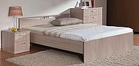 Двуспальная кровать Мелисса 140 + тумба прикроватная