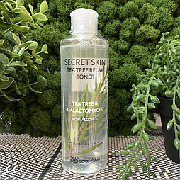 Тонер для лица с экстрактом чайного дерева Secret Skin Tea Tree Relax Toner, 250 мл