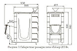 Банная печь Гейзер 2014 Inox ДА ЗК ТО терракота, фото 2
