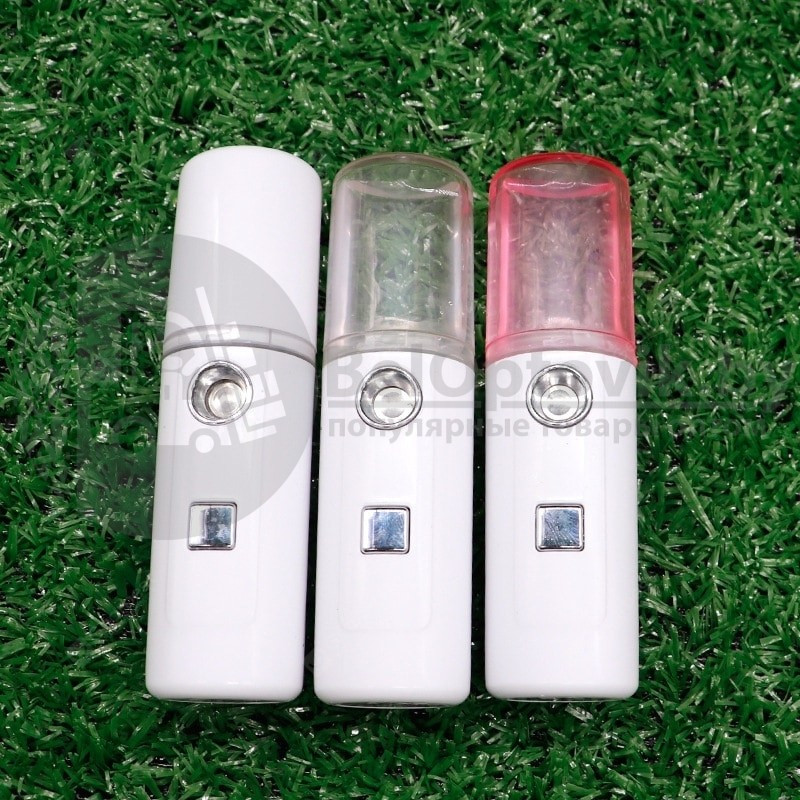Карманный увлажнитель-распылитель для лица USB Spray Water Розовая крышка - фото 2 - id-p120703156